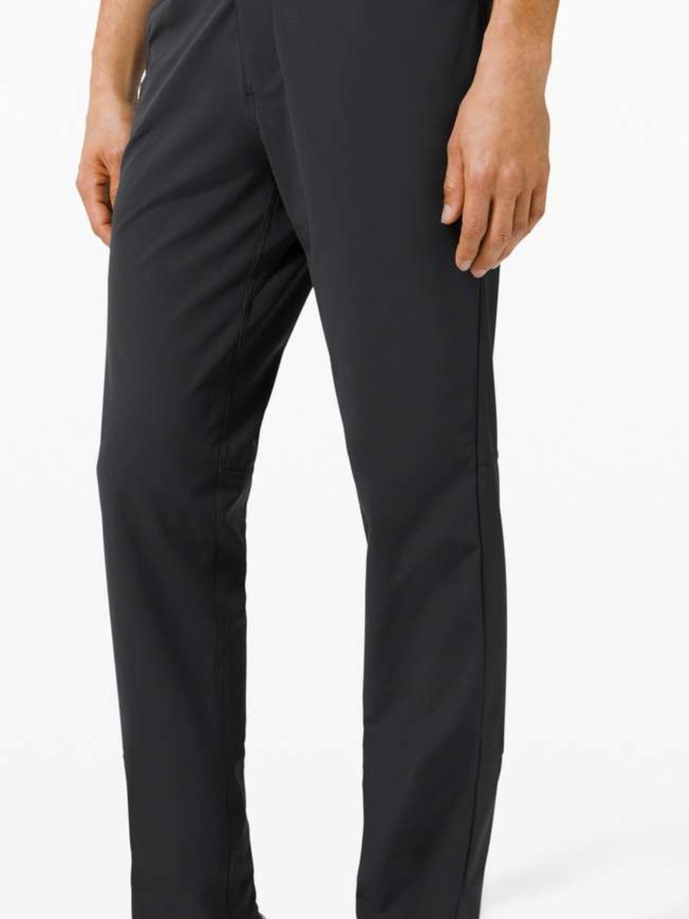 lululemon athletica Men's Black Slim Performance Chinos